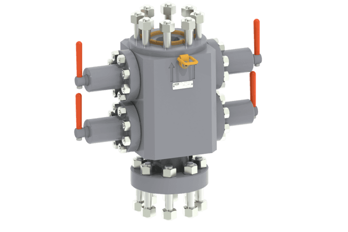 Double Sucker Rod Blowout Preventer (BOP) - Model RCPT
