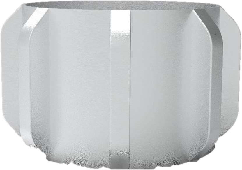 Aluminum Alloy Straight Vane Solid Body Rigid Centralizer