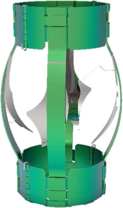 Hinged Non-Welded Bow Spring Centralizer