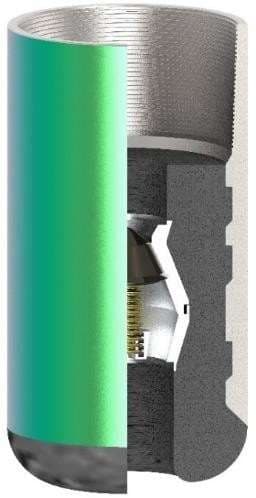 Cement Float Shoe with Poppet Valve